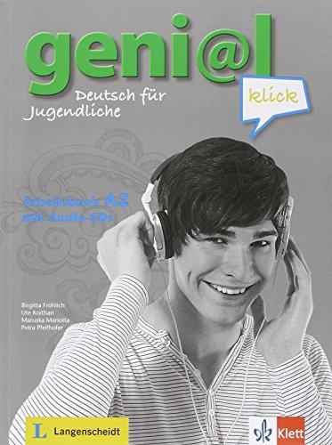 geni@l klick A2 - Arbeitsbuch mit 2 Audio-CDs: Deutsch  für Jugendliche