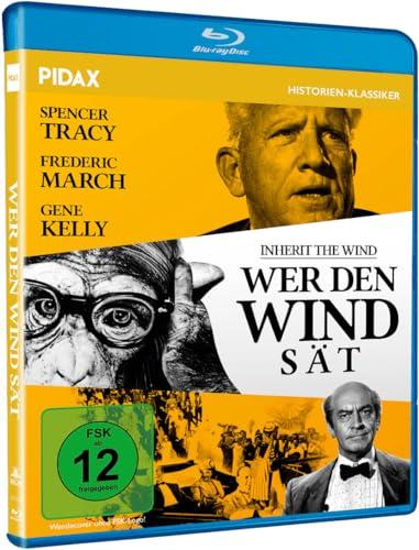 Wer den Wind sät (Inherit the Wind) / Spannendes Meisterwerk mit Starbesetzung (Pidax Historien-Klassiker) [Blu-ray]