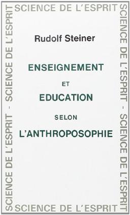 Enseignement et éducation selon l'anthroposophie