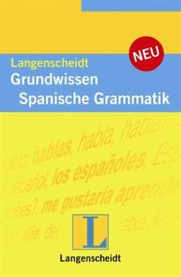 Langenscheidt Grundwissen Spanische Grammatik