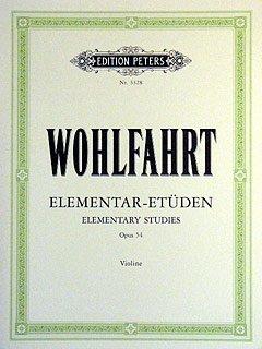 40 Elementar-Etüden für Violine solo op. 54