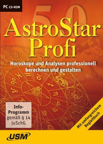 AstroStar Profi 5.0 - Horoskope und Analysen professionell berechnen und gestalten