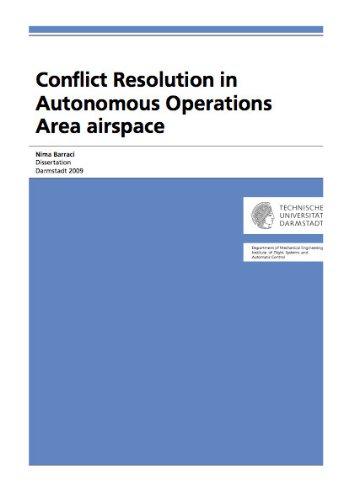 Conflict Resolution in Autonomous Operations Area airspace