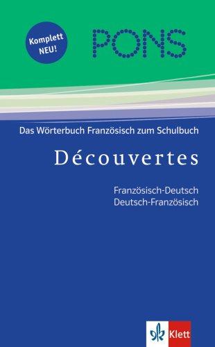 PONS Découvertes Wörterbuch/ Franz.-Dt./ Dt.-Franz