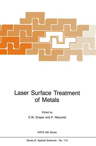 Laser Surface Treatment of Metals (Nato Science Series E: (115))