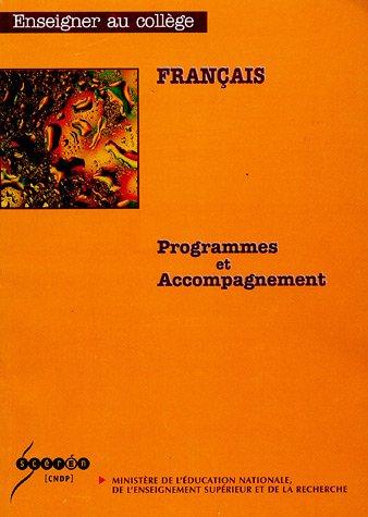 Francais : Programmes et Accompagnement