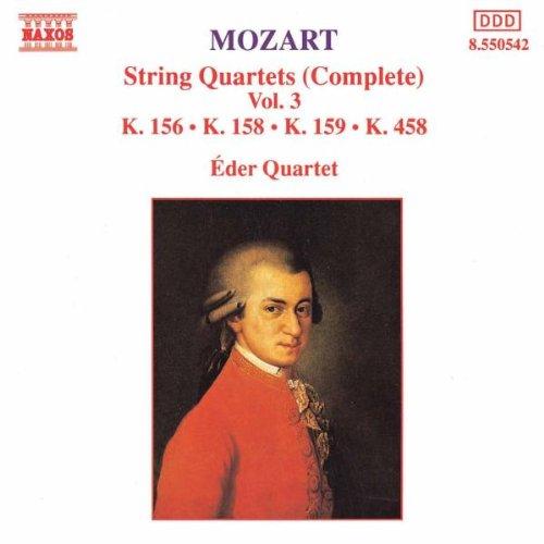 Mozart Streichquartette Vol 3 Eder