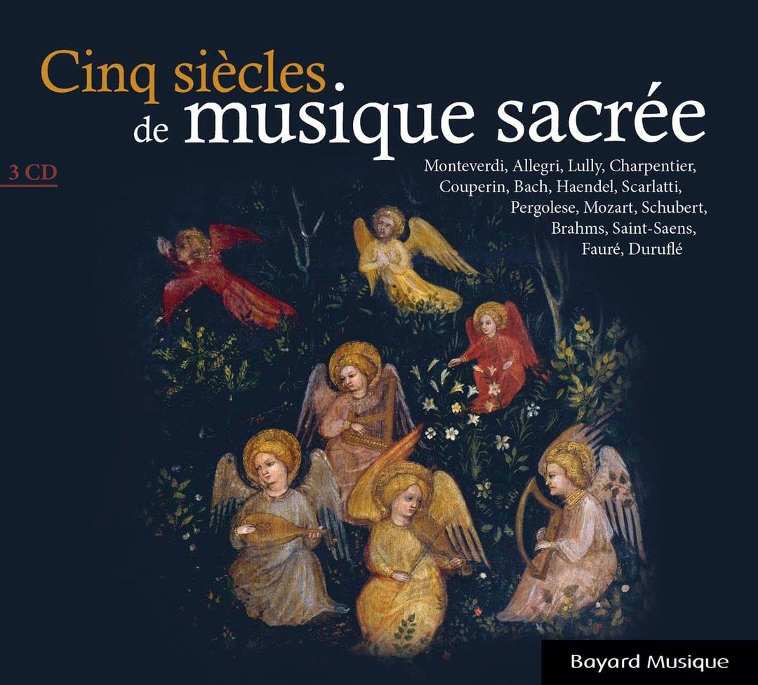 Cinq siècles de musique sacrée (coffret 3 cds)