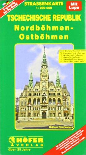 Höfer Straßenkarten, Tschechische Republik, Nordböhmen-Ostböhmen