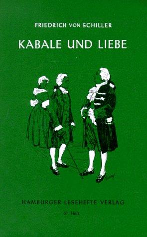 Hamburger Lesehefte, Nr.61, Kabale und Liebe