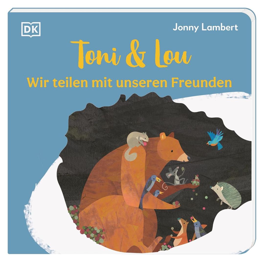 Toni & Lou. Wir teilen mit unseren Freunden: Über die Freude am Teilen: Pappbilderbuch mit erster Vorlesegeschichte. Für Kinder ab 2 Jahren