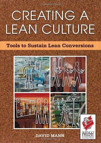 Creating a Lean Culture: Tools to Sustain Lean Conversions