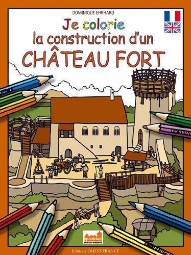 Je colorie la construction d'un château fort