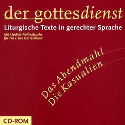 Der Gottesdienst, CD-ROMs, Tl.2 : Das Abendmahl Für Windows 3.1, 95 und 98