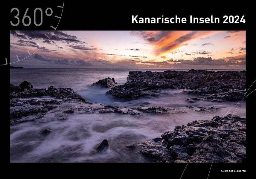 360° Kanarische Inseln Premiumkalender 2024 (360° Premiumkalender 2024 (50 x 35 cm))