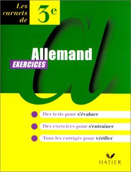 Exercices allemand 3e