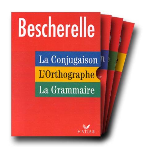 Etui Bescherelle: La Conjugaison- L'Orthographe- La Grammaire