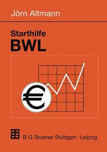 Starthilfe BWL (German Edition)