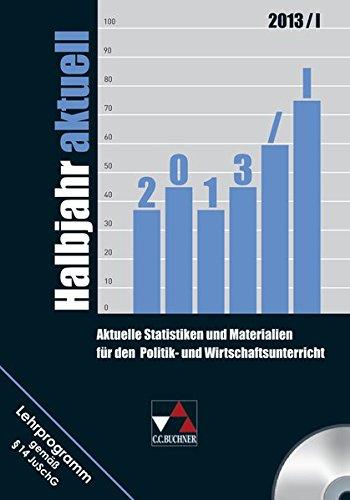 Halbjahr aktuell / Aktuelle Statistiken und Materialien für den Politik- und Wirtschaftsunterricht: Halbjahr aktuell / Halbjahr aktuell - 2013/I: ... Politik- und Wirtschaftsunterricht / CD-ROM