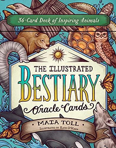 Illustrated Bestiary Oracle Cards: 36-Card Deck of Inspiring Animals (Wild Wisdom)