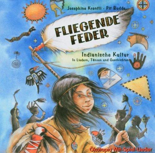 Fliegende Feder-Indianische Ku