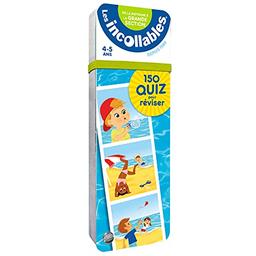 Les incollables : 150 quiz pour réviser : de la moyenne à la grande section, 4-5 ans