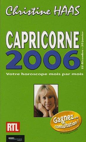 Capricorne 2006 : 22 décembre-20 janvier