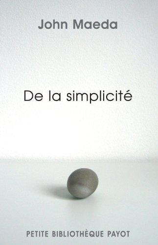 De la simplicité