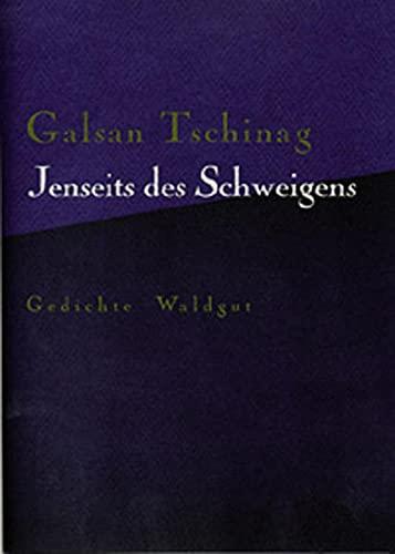 Jenseits des Schweigens: Gedichte (Bodoni Drucke)