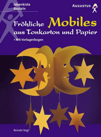 Fröhliche Mobiles aus Tonkarton und Papier