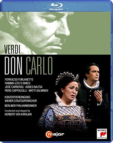 Don Carlo [José Carreras, Agnes Baltsa, Herbert von Karajan, Wiener Philharmoniker, Salzburg Easter Festival, 1986] [Blu-ray]