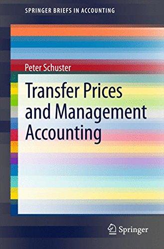 Transfer Prices and Management Accounting (SpringerBriefs in Accounting)