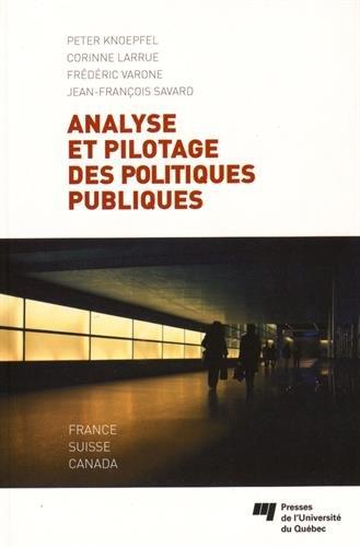 ANALYSE ET PILOTAGE DES POLITIQUES PUBLIQUES