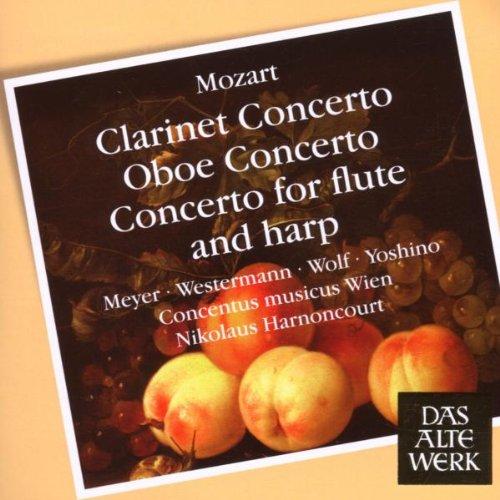 Clarinet Concerto/Oboe Concerto/Concert for Flute