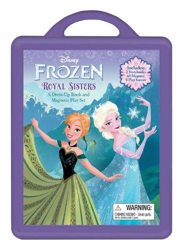 Frozen Frozen Book and Magnetic Play Set: A Dress-Up Book and Magnetic Play Set