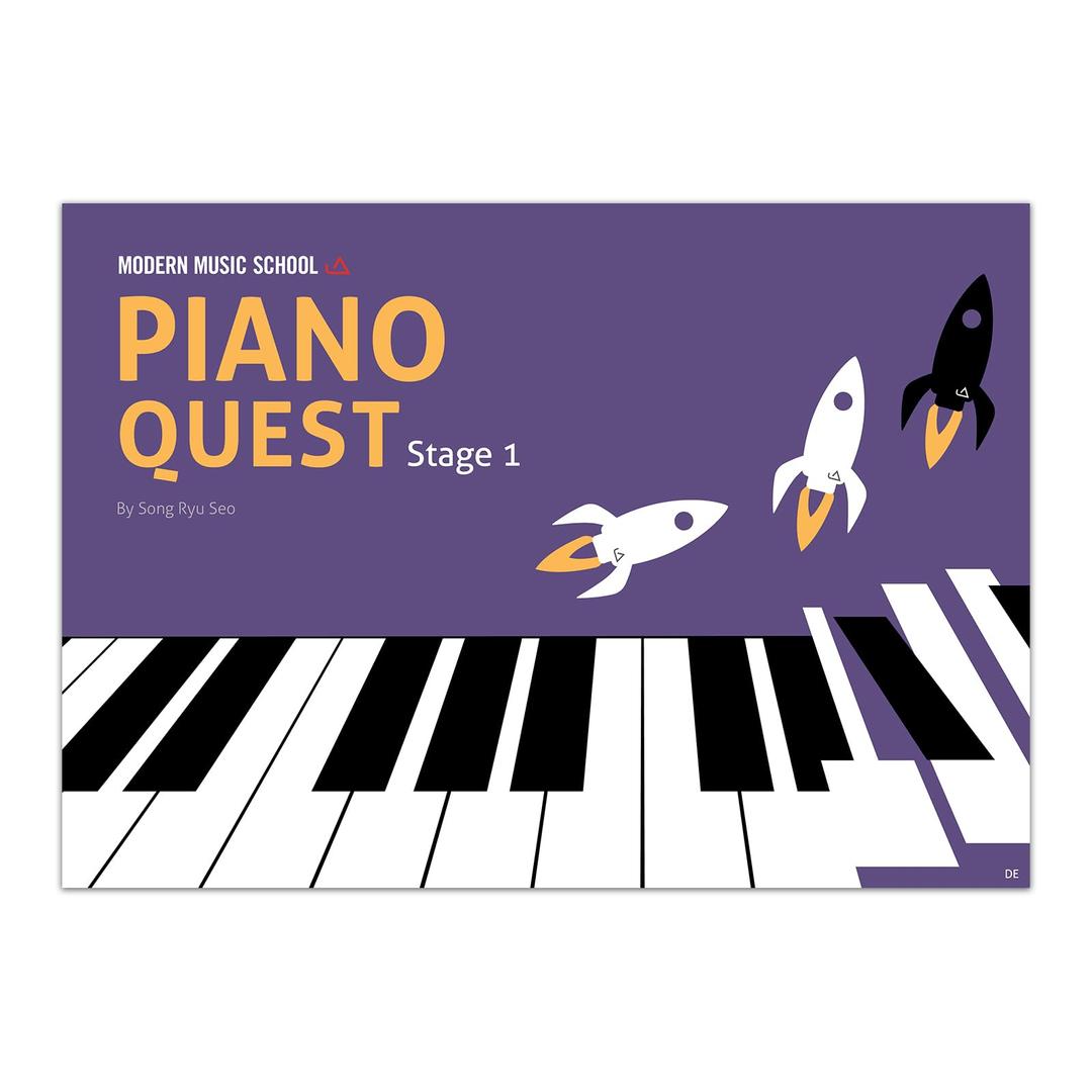 Piano Quest Stage 1: Spielend leicht Klavier lernen - Für Kinder und Erwachsene - Leichte Klavierlieder für Anfänger (Keyboard Quest)