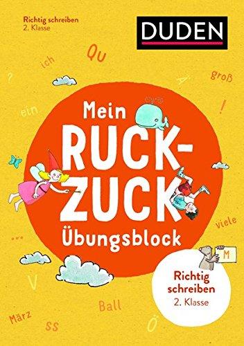 Mein Ruckzuck-Übungsblock Rechtschreibung 2. Klasse