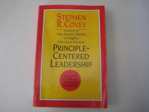 Principle-centered Leadership