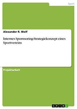 Internes Spornsoring-Strategiekonzept eines Sportvereins