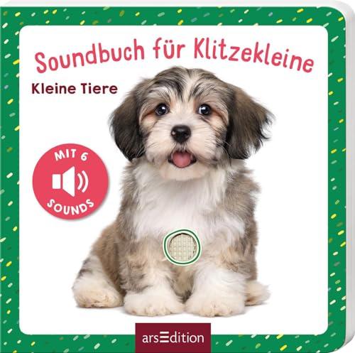 Soundbuch für Klitzekleine – Kleine Tiere: Allererstes Soundbuch mit 6 hochwertigen Tiergeräuschen für Kinder ab 12 Monaten