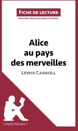 Les Aventures d'Alice au pays des merveilles de Lewis Carroll (Analyse de l'oeuvre) : Analyse complète et résumé détaillé de l'oeuvre