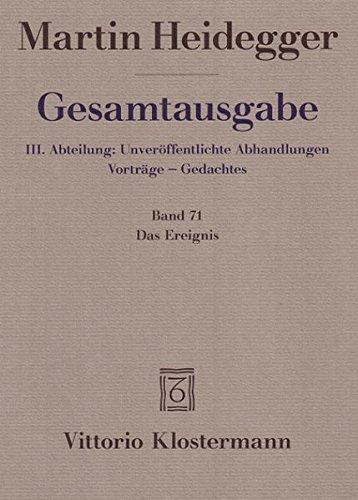 Gesamtausgabe. 4 Abteilungen / 3. Abt: Das Ereignis (1941/42)