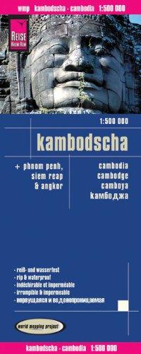 Reise Know-How Landkarte Kambodscha 1 : 500 000 - world mapping project: Mit Detailkarten Phnom Penh, Siem Reap & Angkor. Exakte Höhenlinien. ... Straßennetz. Ausführlicher Ortsindex