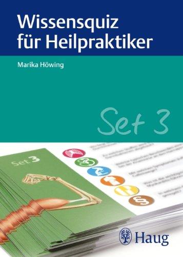 Wissensquiz für Heilpraktiker Set 3