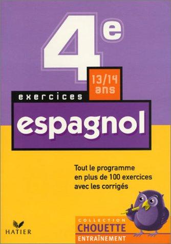 Espagnol 4ème (Chouette Entrainemen)