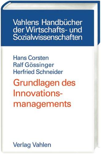 Grundlagen des Innovationsmanagements