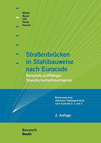 Straßenbrücken in Stahlbauweise nach Eurocode: Beispiele prüffähiger Standsicherheitsnachweise Bemessung einer stählernen Stabbogenbrücke nach Eurocode 0, 1 und 3 (Bauwerk)