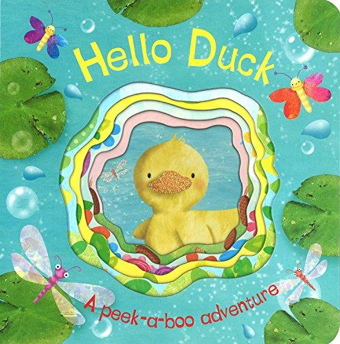 Hello Duck (Die-Cut Animal Board)