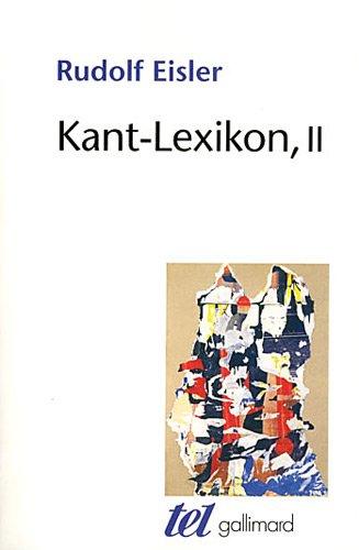 Kant-Lexikon. Vol. 2