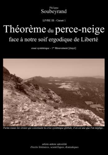 Théorème du perce-neige: face à notre soif ergodique de Liberté